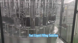 Αυτόματη περιστροφική μηχανή πλήρωσης υγρού