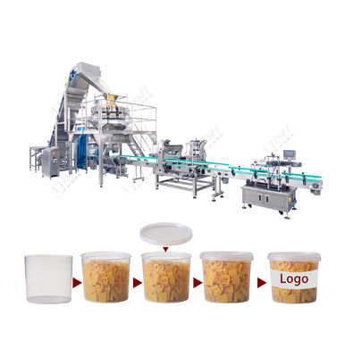 Γραμμή Πλήρωσης 10L Drum Πλήρως Αυτόματη για Πλαστικά Μέρη - Αυτόματη Φόρτωση, Ζύγιση, Σφράγιση